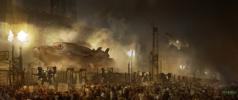 Illustration for article titled It's the End of the World as This Concept Art Knows it